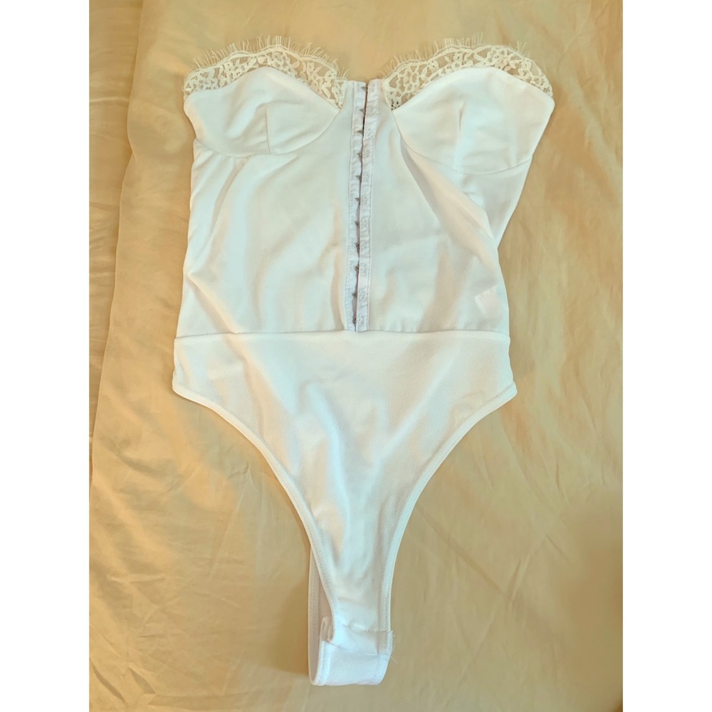 Lace Bustier Bodysuit